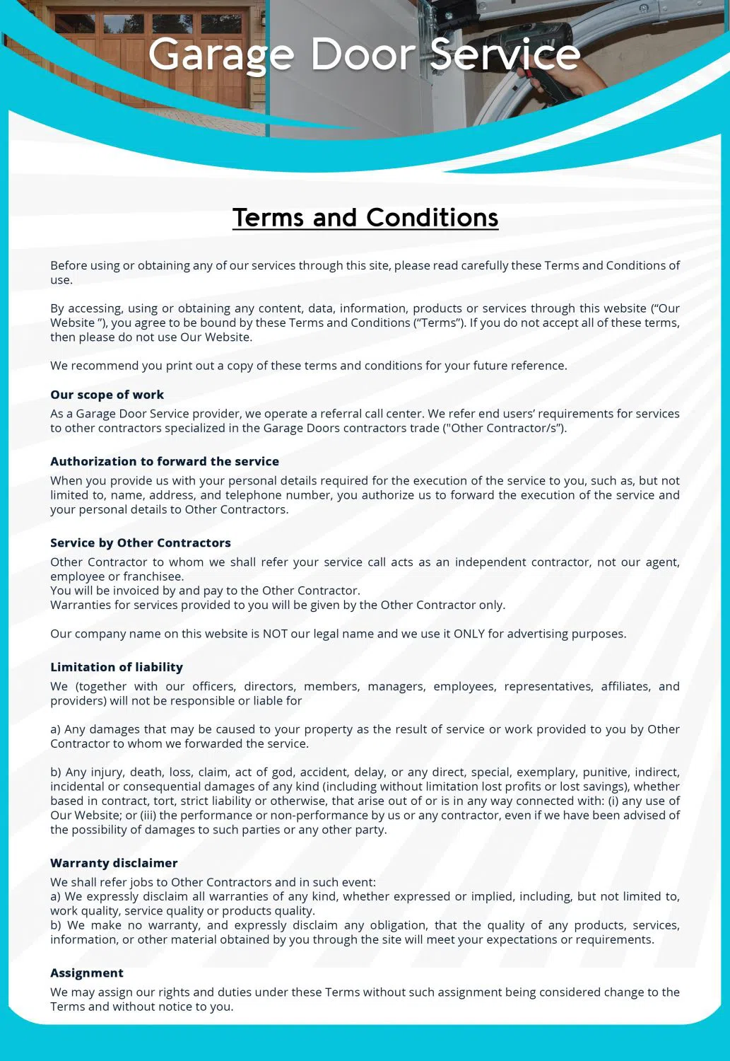 Capitol Garage Door Service San Antonio, TX 210-245-6391 - terms-gr-10m